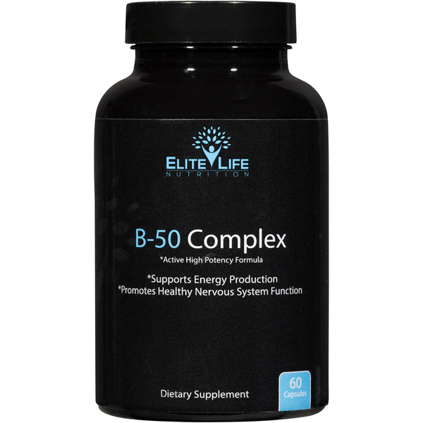 Super Active B Complex - Pure B-50 Complex Vitamins