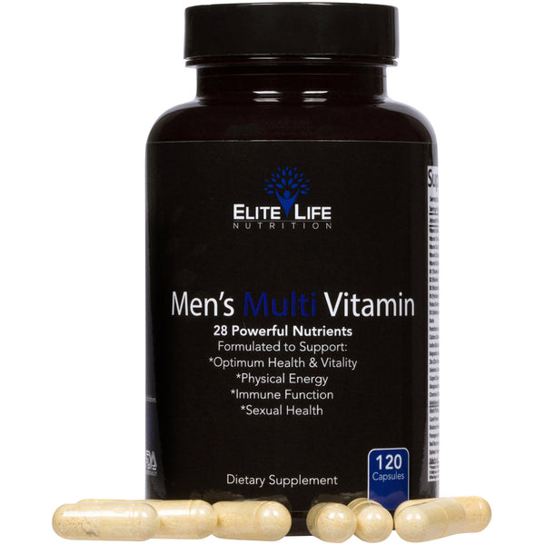 Men's Multi Vitamin - 28 Powerful Nutrients, Vitamins, and Minerals