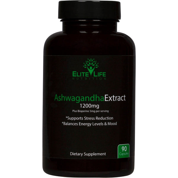 Pure Ashwagandha Extract 1200mg - With Bioperine 5mg